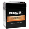 Duracell Ultra 6V 8.2AH General Purpose AGM Sealed Lead Acid (SLA) Battery with F1 Terminals - 0