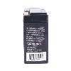 Duracell Ultra 6V 8.2AH General Purpose AGM Sealed Lead Acid (SLA) Battery with F1 Terminals - 2