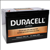 Duracell Ultra 12V 100AH General Purpose AGM Sealed Lead Acid (SLA) Battery with M6 Insert Terminals - 0