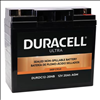 Duracell Ultra 12V 21.40AH Deep Cycle AGM SLA Battery with M6 Nut and Bolt Terminals - 0