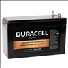 Duracell Ultra 12V 9AH General Purpose AGM Sealed Lead Acid Battery with M6 Nut and Bolt Terminals - 0