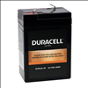 Duracell Ultra 6V 5AH General Purpose AGM SLA Battery with F1 Terminals - 0