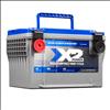 X2Power Premium AGM 880CCA BCI Group 78 Car and Truck Battery - 5