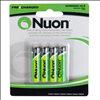 Nuon 1.2V AAA, LR03 Nickel Metal Hydride Rechargeable Battery - 4 Pack - 0