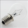 Lava Lite E17 S11 Clear Incandescent Miniature Bulb - 2 Pack - 2