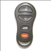 Four Button Key Fob Replacement Remote For Chrysler, Dodge, and Jeep Vehicles - 0