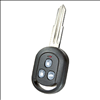 Three Button Key Fob Replacement Combo Key Remote For Chevrolet Vehicles - 0