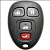 Four Button Key Fob Replacement Remote For Buick, Chevrolet, and Pontiac Vehicles - 0