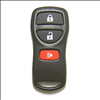 Three Button Key Fob Replacement Remote for Nissan Vehicles - 0