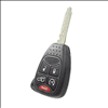 Five Button Combo Key Replacement Remote for Chrysler Vehicles - 0