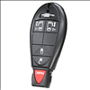 Five Button Key Fob Replacement Fobik Remote for Dodge Vehicles - 0