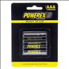 PowerEx 1.2V Precharged AAA Nickel Metal Hydride Battery - 4 Pack - 0