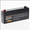 Duracell Ultra 6V 5AH AGM General Purpose Sealed Lead Acid (SLA) Battery with F1 Terminals - 0