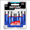 Rayovac High Energy 1.5V D, LR20 Alkaline Battery - 4 Pack - 0