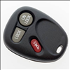 Three Button Key Fob Replacement Remote for GMC and Chevrolet Vehicles - 1