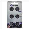 Nuon 3V 2025 Lithium Coin Cell Battery - 6 Pack - 0
