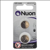Nuon 3V 1620 Lithium Coin Cell Battery - 2 Pack - 0