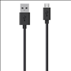 Belkin MIXITUP™ 4-Foot Micro USB ChargeSync Cable - Black - 0