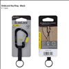 Nite Ize Sidelock Stainless Steel Key Ring - Black - 1
