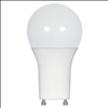 Satco 10 Watt A19 2700K Warm White Energy Efficient Dimmable LED Light Bulb - 0