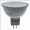 Satco 6.5 Watt MR16 3000K Warm White Energy Efficient Dimmable LED Light Bulb - 0