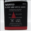 Satco 6.5 Watt MR16 3000K Warm White Energy Efficient Dimmable LED Light Bulb - 4