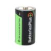 Batteries Plus D Alkaline Battery - 12 Pack - 6