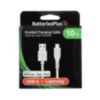 Batteries Plus 10ft. USB-A to Lightning Braided Cable - 2