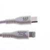 Batteries Plus 3ft. USB-C to Lightning Braided Cable - 1