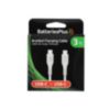 Batteries Plus 3ft. USB-C to USB-C Braided Cable - 2