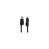 Batteries Plus 4-in-1 Black Silicone Charging Cable - 6ft - 2