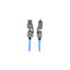 Batteries Plus 4-in-1 Blue Silicone Charging Cable - 6ft - 1