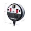 CyberPower 100W Power Inverter with 2 USB & AC Outlets - 5