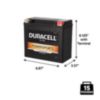 Duracell Ultra 20HL-BS 12V 18Ah 310CCA AGM Powersport Battery - 3