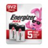 Energizer Max 9V Batteries – 2 Pack - 1