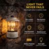 LUXPRO Retro Filament Lantern - Blue - 1