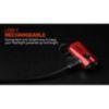 NEBO 1K EDC Pocket Light Rechargeable LED Flashlight - Red - 2