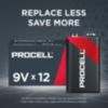Procell | 9V | Alkaline | Batteries | Professional Power | New & Improved - 12-Pack - 10