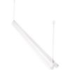4FT 5500 Lumen LED Shop Light 4000K Plug-in Hanging Fixture - 0