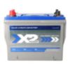 X2Power | 76Ah | 12V | 840CCA | AGM Marine & RV Battery | Starting & Deep Cycle | Group Size 24M - 0