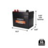 Duracell Ultra | 80Ah | 12V | 530CCA | Marine & RV Battery | AGM Deep Cycle | Group Size 24M - 4