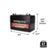 Duracell Ultra | 110Ah | 12V | 800CCA | Marine & RV Battery | AGM Deep Cycle | Group Size 31M - 4