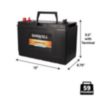 Duracell Ultra | 105Ah | 12V | 650CCA | Marine & RV Battery | Flooded Deep Cycle | Group Size 31M - 4