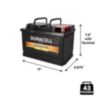 Duracell Ultra Car Battery | Group 48 | 750CCA | Gold Flooded - 4