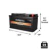 Duracell Ultra Car Battery | Group 49 | 850CCA | Platinum AGM - 4