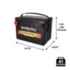 Duracell Ultra Car Battery | Group 78 | 800 CCA | Gold Flooded - 4
