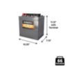 Duracell Ultra | 165AH | 8V | Golf Cart & Floor Scrubber Battery | Deep Cycle | Group Size GC8 - 4