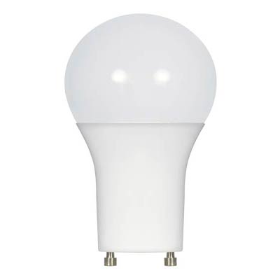 Satco 10W LED | Soft White | Frosted A19 | GU24 Base | California Compliant