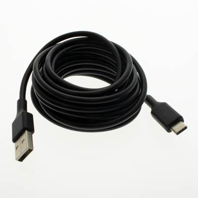 X2Power 10-Foot USB-A to USB-C Cable - Black - Main Image