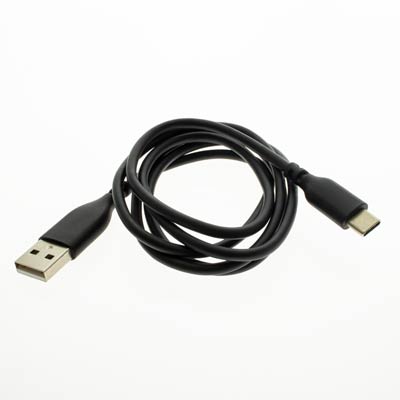 X2Power 3-Foot USB-A to USB-C Cable - Black